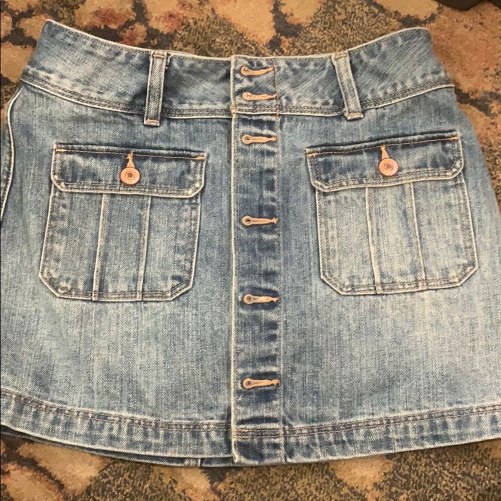 Abercrombie Denim miniskirt